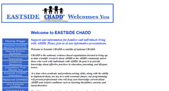 Desktop Screenshot of eastside-chadd.org